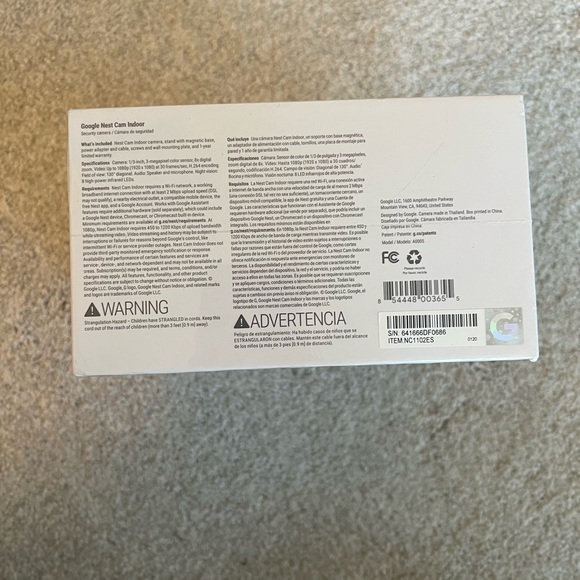 Google Nest Cam Indoor - NWT - Picture 5 of 7